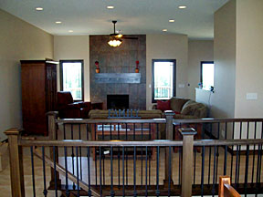 Eagle Custom Acreage great room