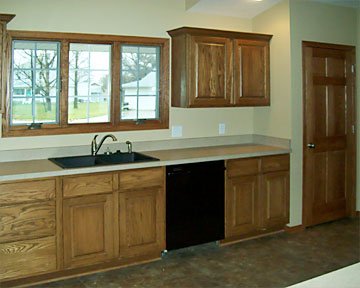 Friend custom home kitchen