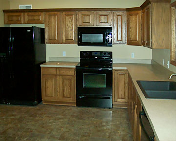 Friend custom home kitchen