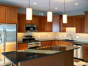 Lincoln Custom Home kitchen