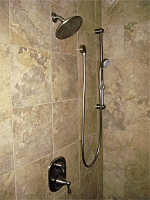 The Roxanne walk-in shower