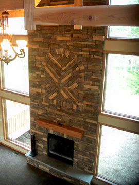 Elmwood fireplace