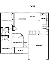 Caroline II Custom Floor Plan