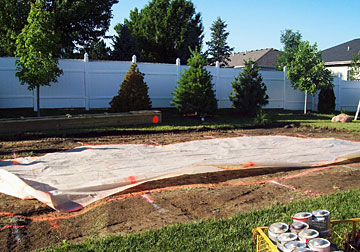 in-ground pool installation