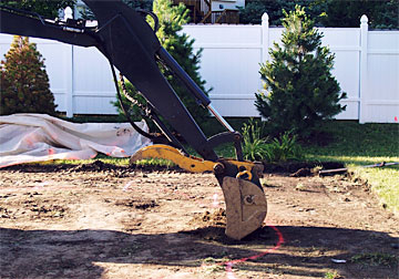 in-ground pool installation