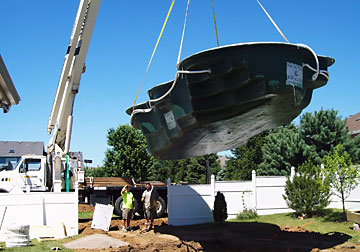 in-ground pool installation