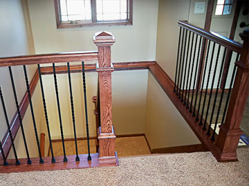 stairs to basement