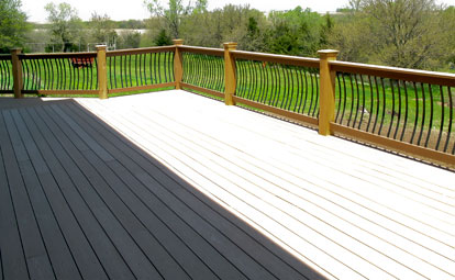 TimberTech wrap around deck