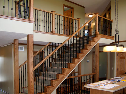 open staircase