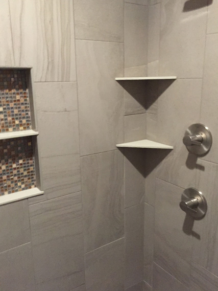 The Yorkshire tile shower